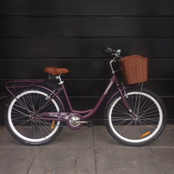 TOP MEGA LUX PASEO DAMA 01 PORTADA BICICLETA USADA